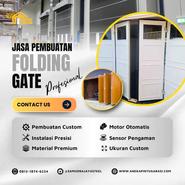 jasa pembuatan folding gate