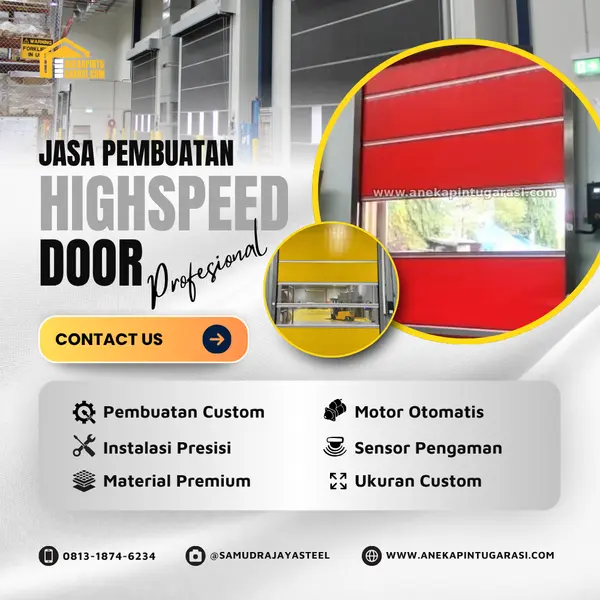 jasa pembuatan high speed door